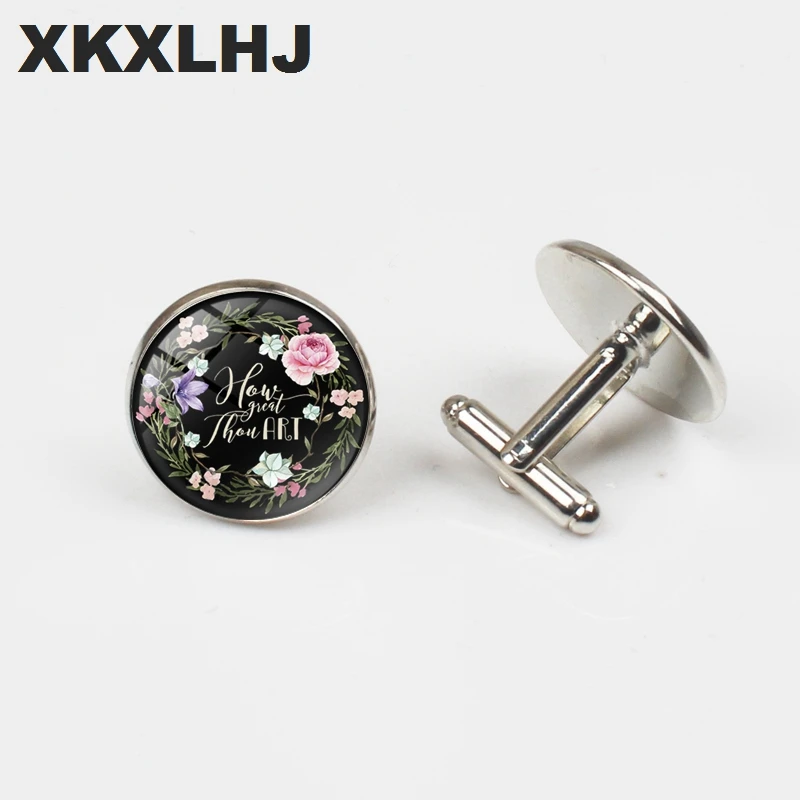 Новые браслеты XKXLHJ для Христианской Библии стеклянные купольные пуговицы цитаты