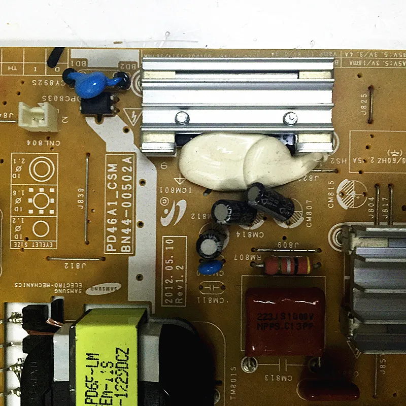 Оригинальное для Samsung UA40ES5500R плата питания BN44-00502A = BN44-00502C BN44-00502E PD46A1-CSM |