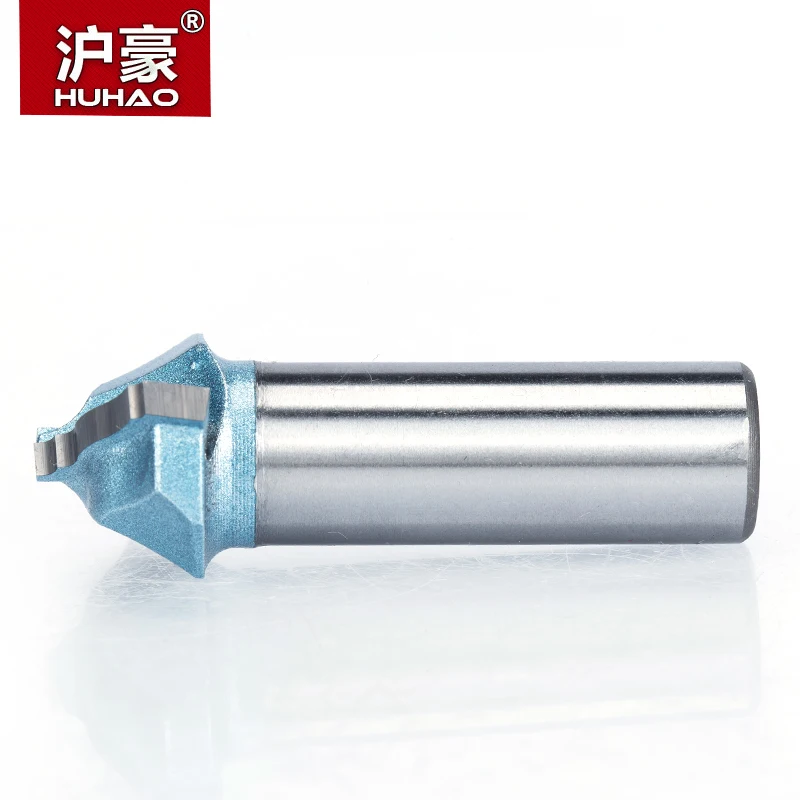HUHAO 1/2 &quotхвостовик 2 флейты фреза фрезы для дерева Вольфрамовая сталь шкаф двери