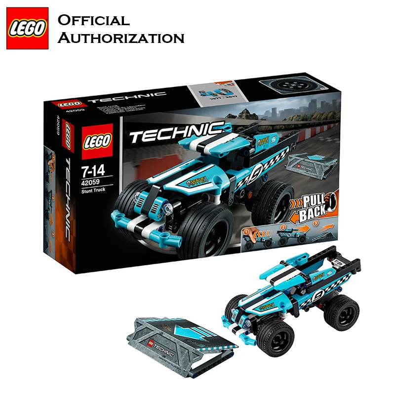 Lego бренд Technic серии выдвижной автомобиль игрушки строительные блоки 42059