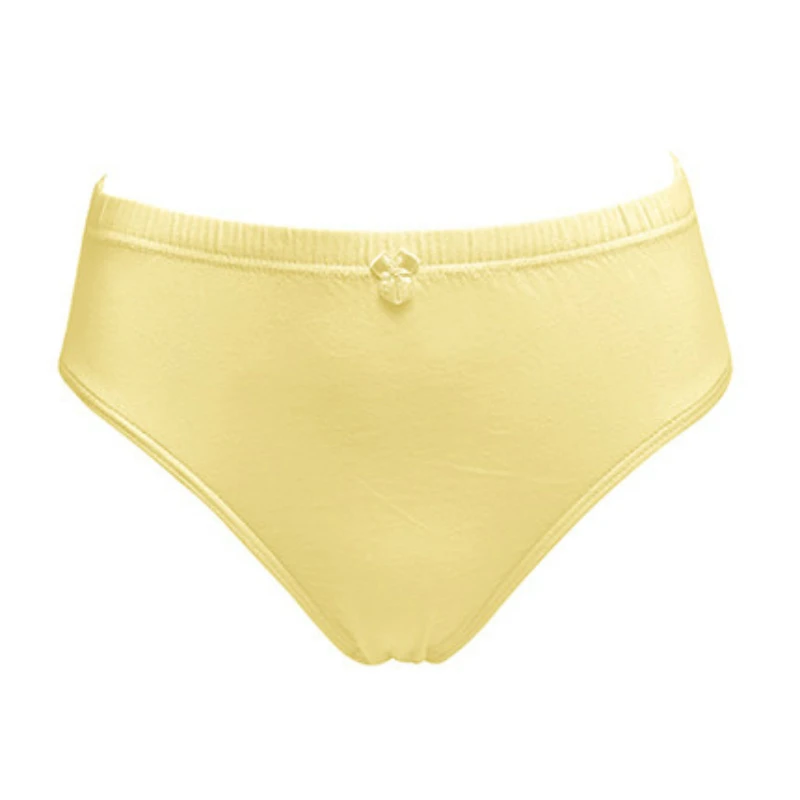 Женское нижнее белье из хлопка однотонное сексуальное хлопковое со средней