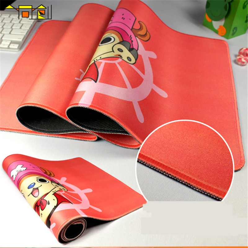 Бесплатная доставка 800*400*2 большой анимация Gaming Mouse Pad Запирающий Край Mause коврик