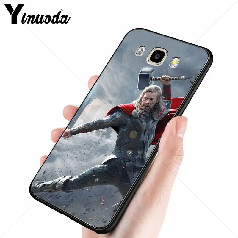 Yinuoda Loki Thor DIY Печатный чехол для телефона Samsung Galaxy j6plus j7 prime j8 j2 j4plus 2018