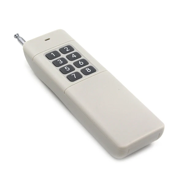 Универсальный Радиочастотный пульт дистанционного управления с 8 клавишами 1000 м