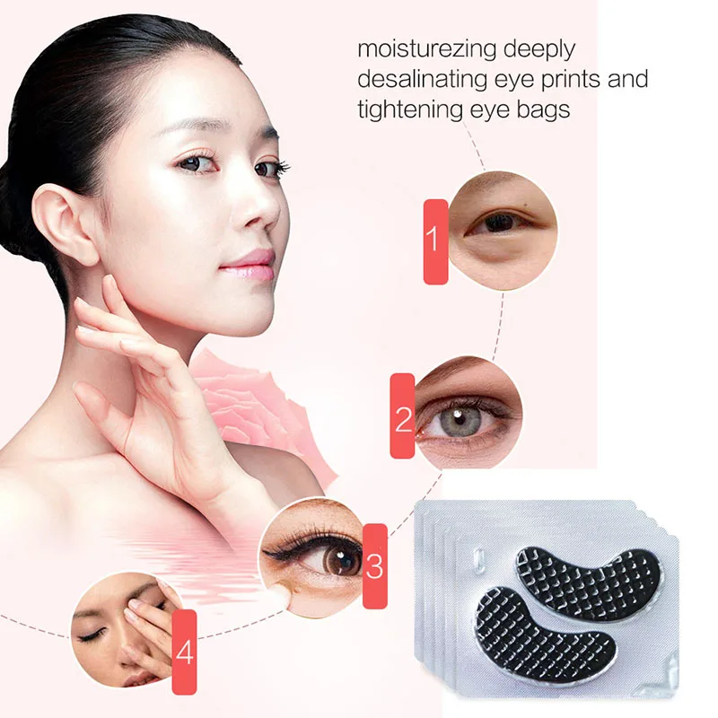 1 пара маска для глаз с гиалуроновой кислотой Крем удаления темных кругов под