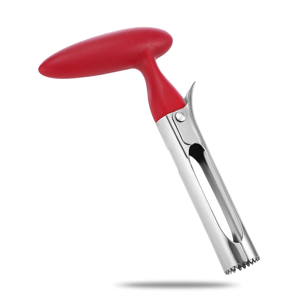 Apple Veggie Corer из нержавеющей стали груша фрукты овощи инструменты ядро удаления семян резак кухонные гаджеты Инструменты - Цвет: red