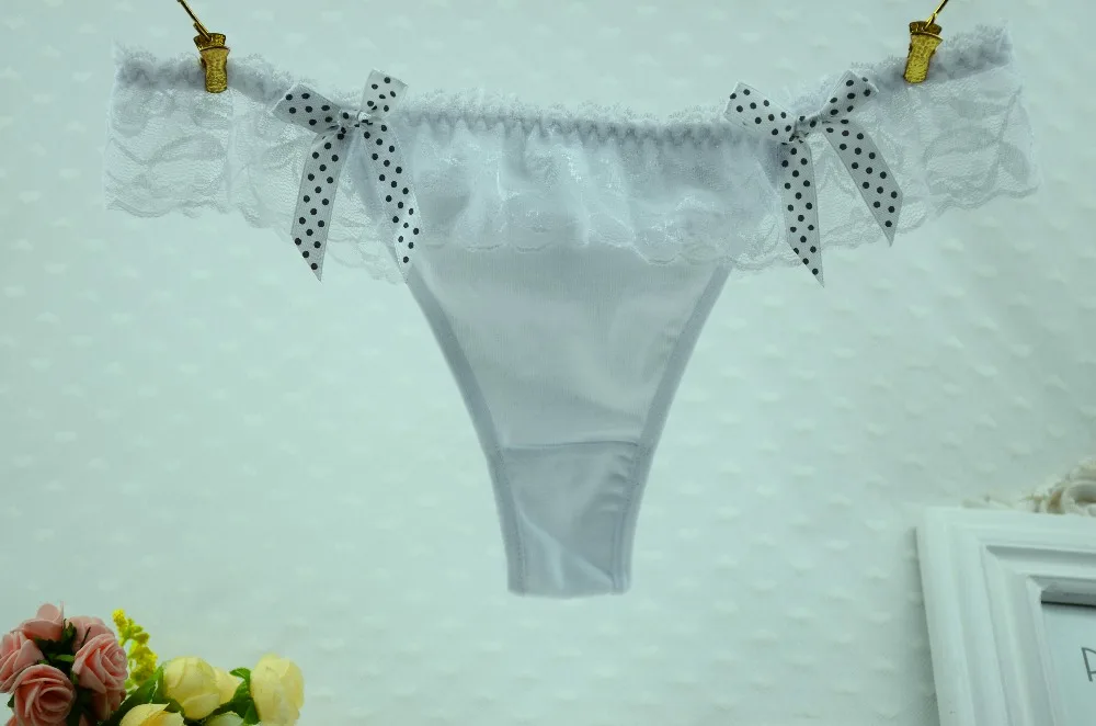 Трусики стринги женские х/б 3 шт./Лот 7235|underwear fleece|panties shortunderwear ck |