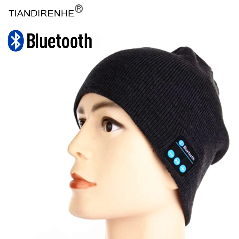 Bluetooth Смарт Кепка tianuurhe гарнитура музыкальная шапка мягкая шапочка Вязаная