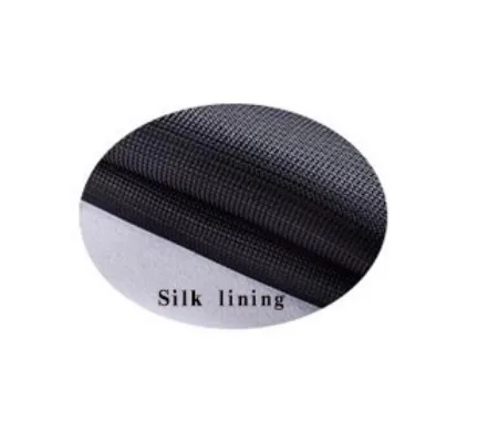 brown-silk lining Мужские настоящие перчатки из овечьей кожи черные перчатки с сенсорным экраном модные брендовые зимние теплые кожаные перчатки - Цвет: brown-silk lining