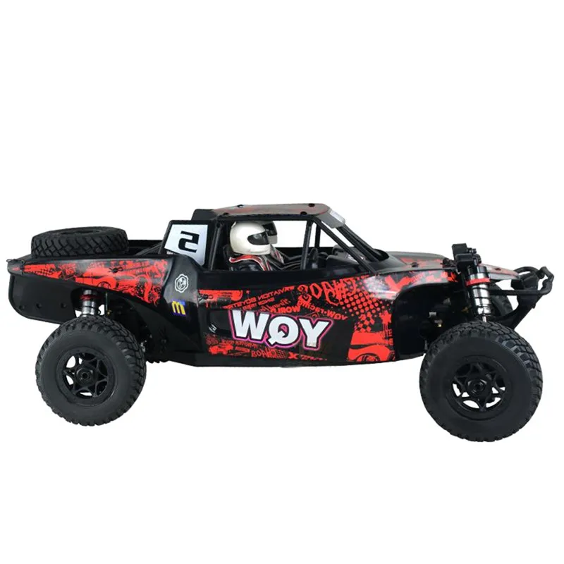 YQW 1/8 2 4 г 4WD красный Радиоуправляемый автомобиль Рамка внедорожный внедорожник