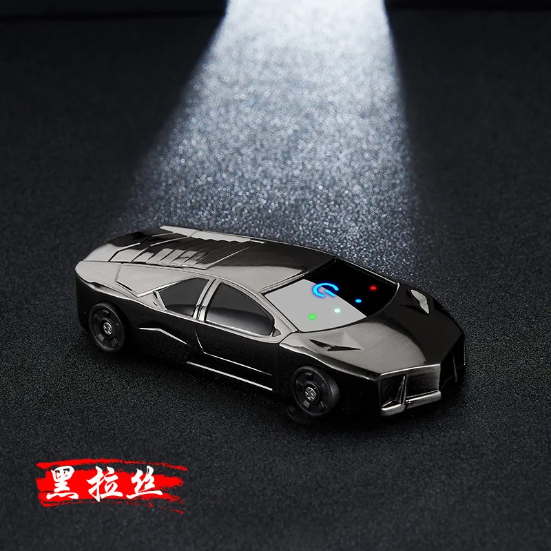 Dual Arc Smart Touch Электронная USB зажигалка для спортивного автомобиля с светодиодный плазменным освещением ветрозащитные дуговые зажигалки гаджеты для мужчин - Цвет: 3