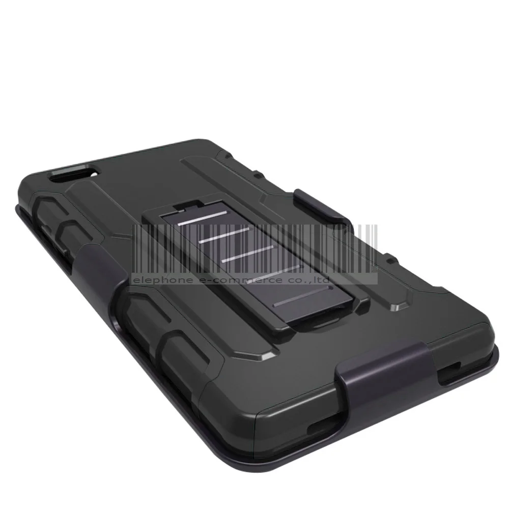 Сверхмощный резиновый броня анти-шок чехол с Stander защитный + Зажим для ремня huawei