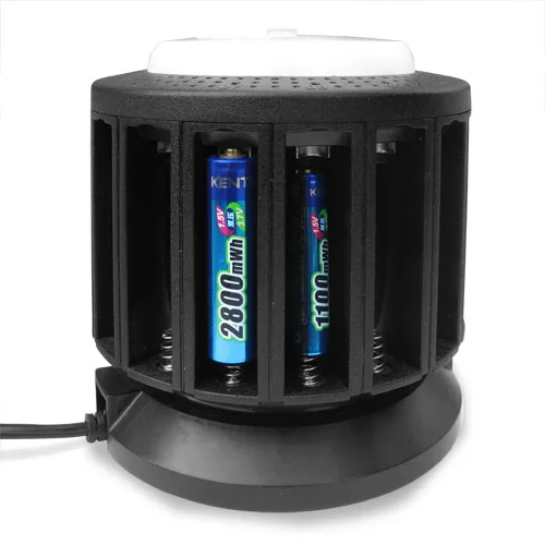 Высокомощное зарядное устройство KENTLI для литиевых батарей 16 разъемов с функцией