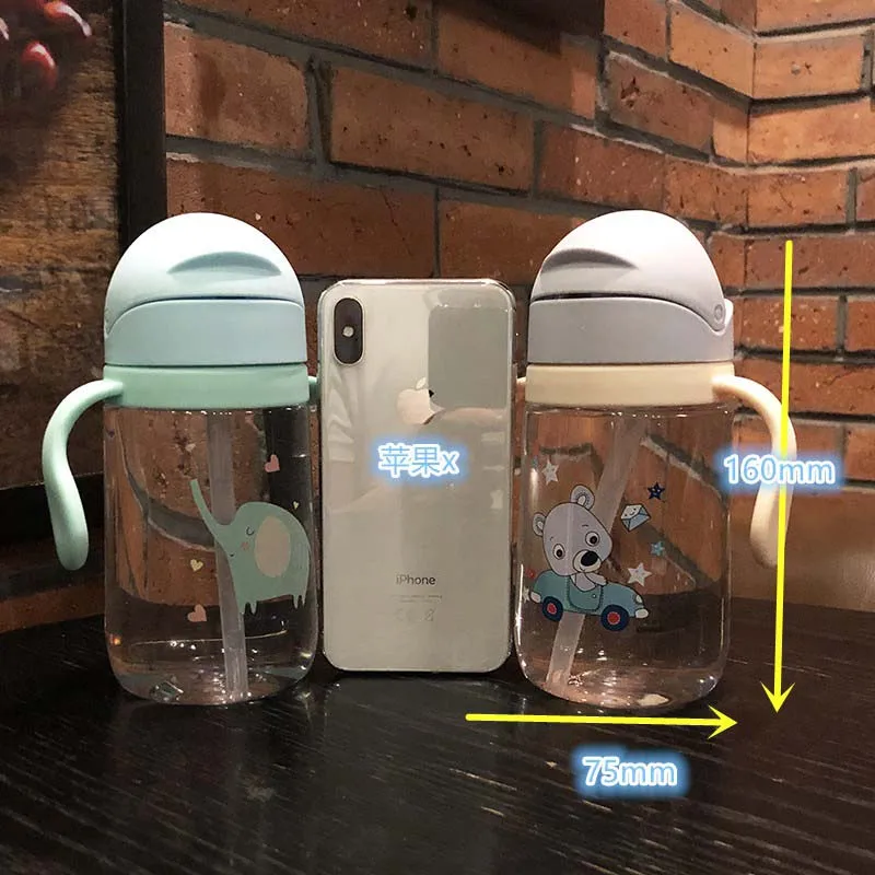 Оригинальная мультяшная портативная соломинка специальная чашка для воды