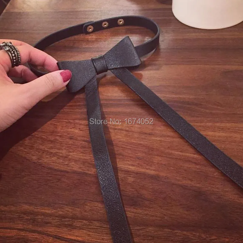 Милый мягкий ошейник-бабочка из искусственной кожи ручной работы в стиле