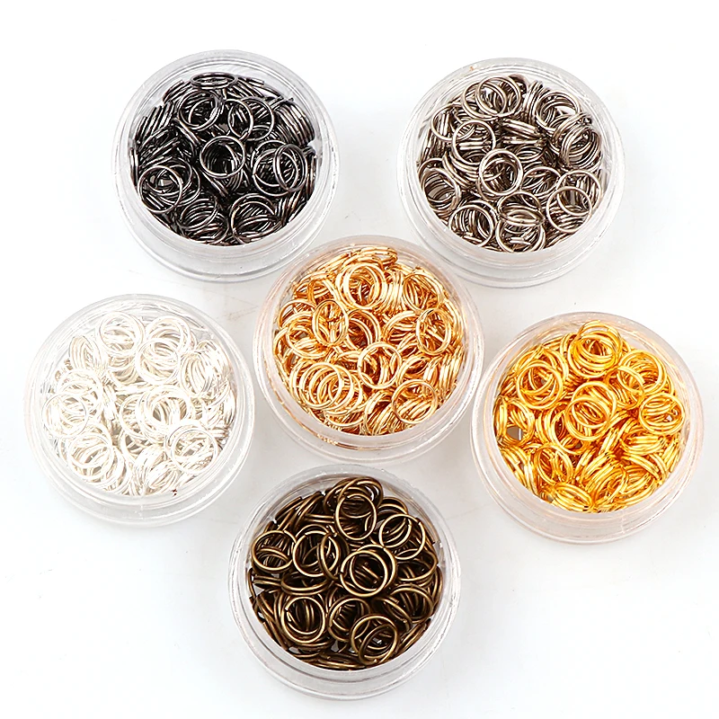 Кольцо с покрытием из розового золота и пистолета черное тонкое металлическое