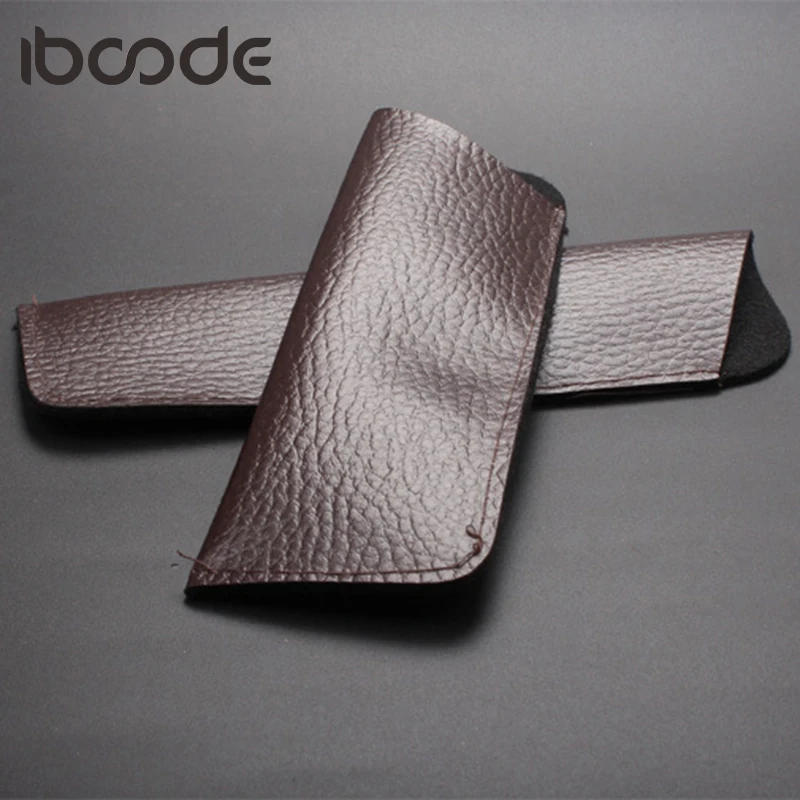Iboode Новая модная кожаная сумка для очков, чехол для женщин и мужчин, футляр для очков для чтения, Чехол для очков, очки