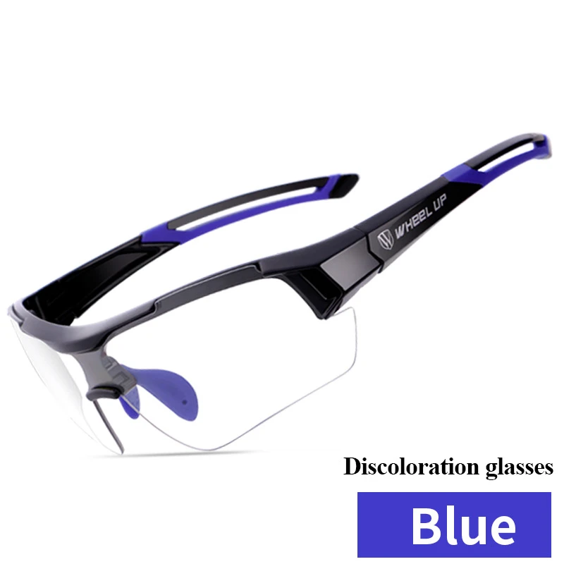 None Up Photochromic Cycling Glasses Outdoor Sports Ciclismo Discoloration Sunglasses MTB Bike Eyewear Anti-UV Bicycle Goggles | Спорт и