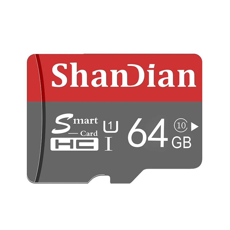 ShanDian, карта памяти SD, реальная емкость, 4 ГБ, 8 ГБ, 16 ГБ, 32 ГБ, 64 ГБ, Microsd, TF карта, флеш-накопитель, карта памяти для смартфона, камеры - Емкость: D