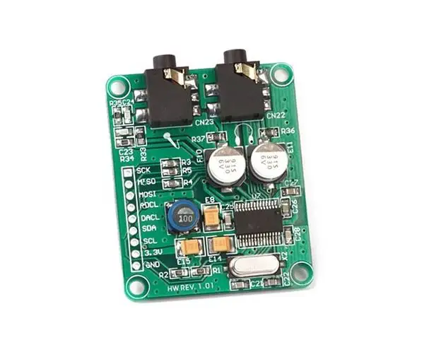 Module MIKROE-506 BOARD PROTO AUDIO CODEC WM8731 Development Board Winder | Электроника