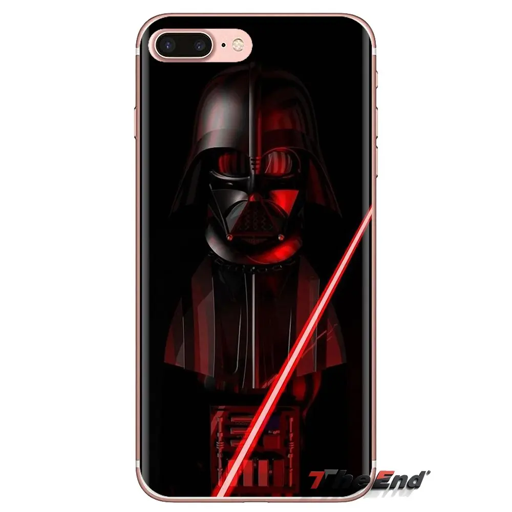 Звездные войны Дарт Вейдер прозрачные мягкие чехлы для iPod Touch Apple iPhone 4 4S 5 5S SE 5C 6 6S 7
