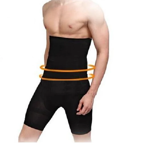 Утягивающий брюшной корсет мужские контрольные трусы бесшовный пояс с высокой