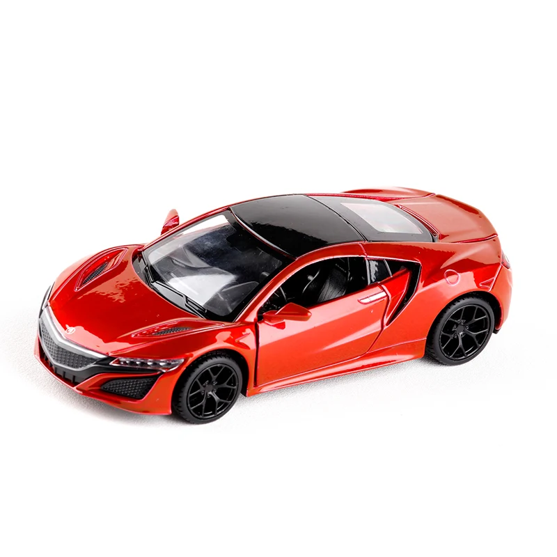 Акция Цена 1:32 Масштаб Honda Acura NSX литая под давлением модель автомобиля из металлического сплава со звуком светильник Модель автомобиля игрушки для детей Подарки