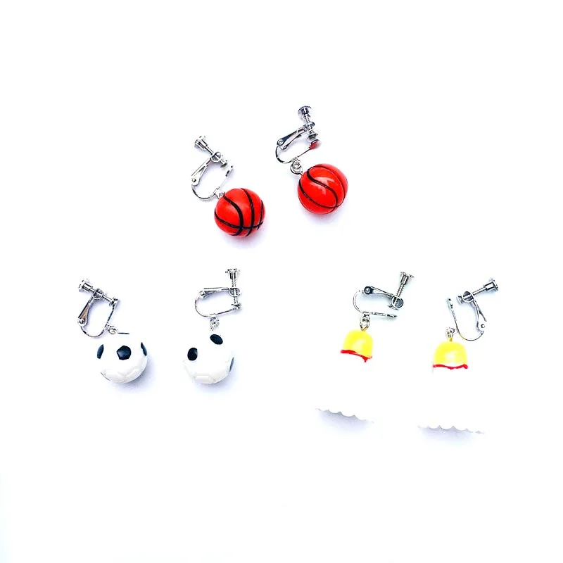 Женские серьги-гвоздики в виде баскетбола WIWI 1 пара | Украшения и аксессуары