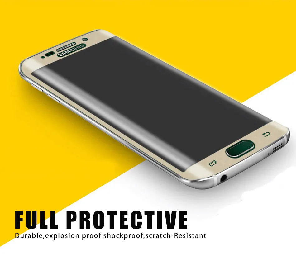 3D 9H закаленное стекло полное покрытие для samsung Galaxy S7 Edge S10 Lite S9 S8 Plus Note 8 9 10 Световой прибор экран изогнутое стекло