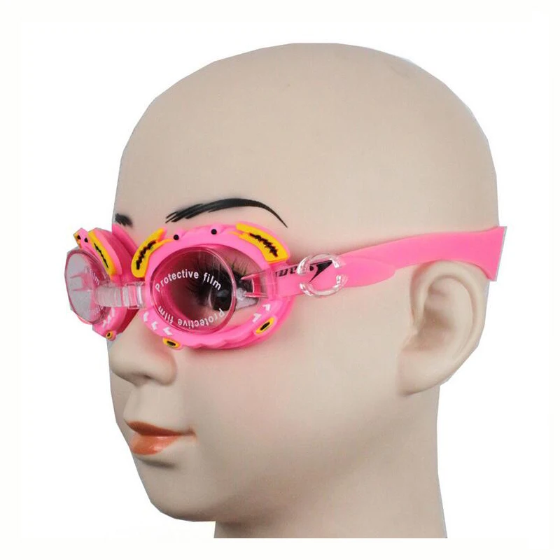 Детские плавательные очки для детей анти туман плавание оптические мальчиков и