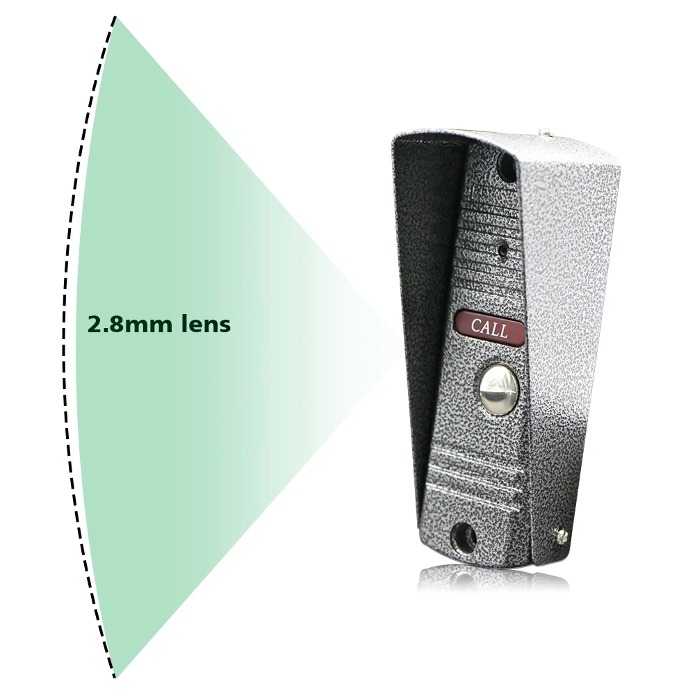 Ysecu видео-телефон двери с Запись вызывное устройство дверным звонком на Камера
