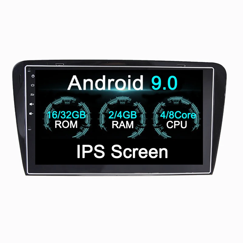 Android 9 0 автомобильный стерео для Skoda Octavia 2014 2015 2016 2017 Авто радио GPS Навигация Аудио