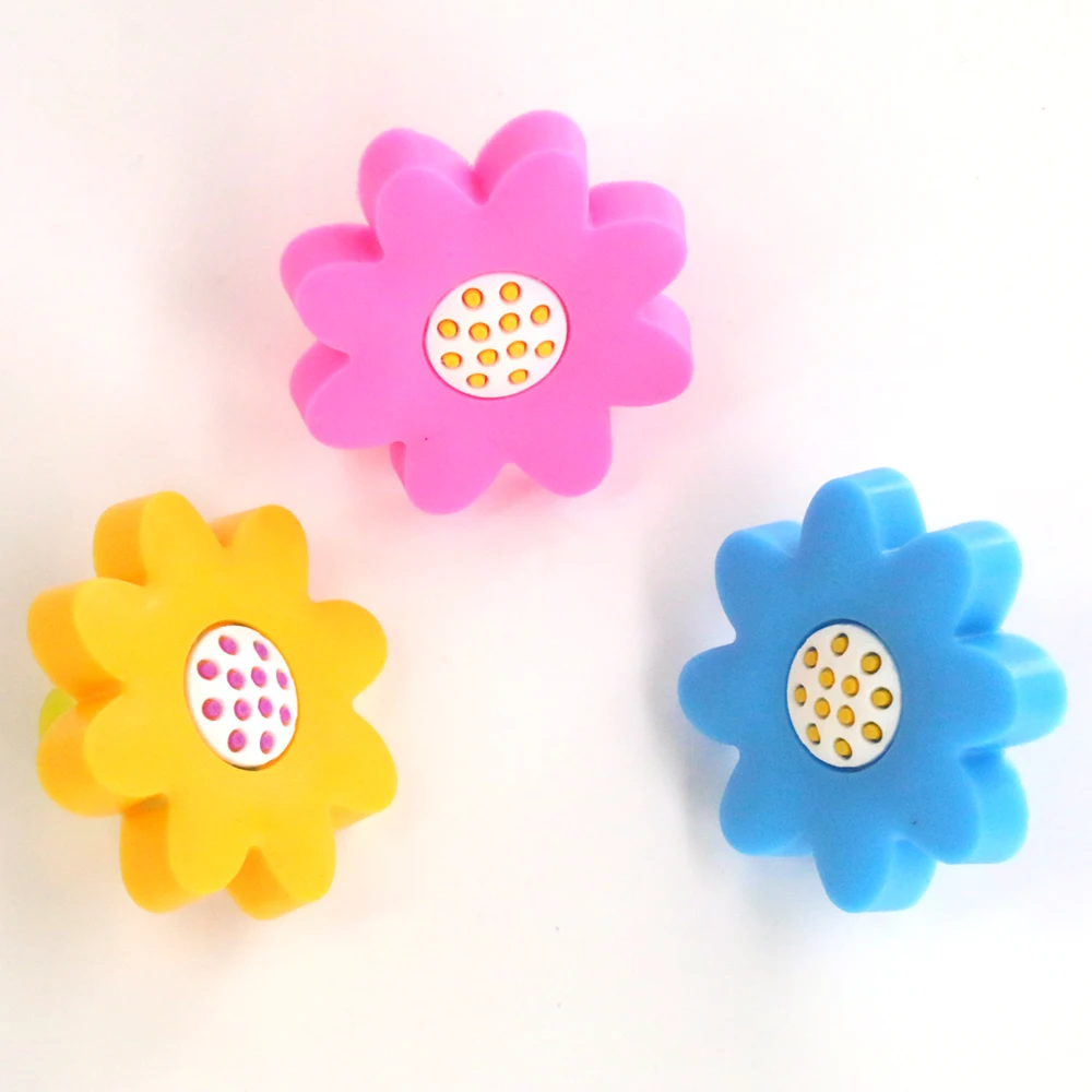 8 шт./лот детские новые ручки для комода или шкафа с ящиками в виде цветка ручки|knobs