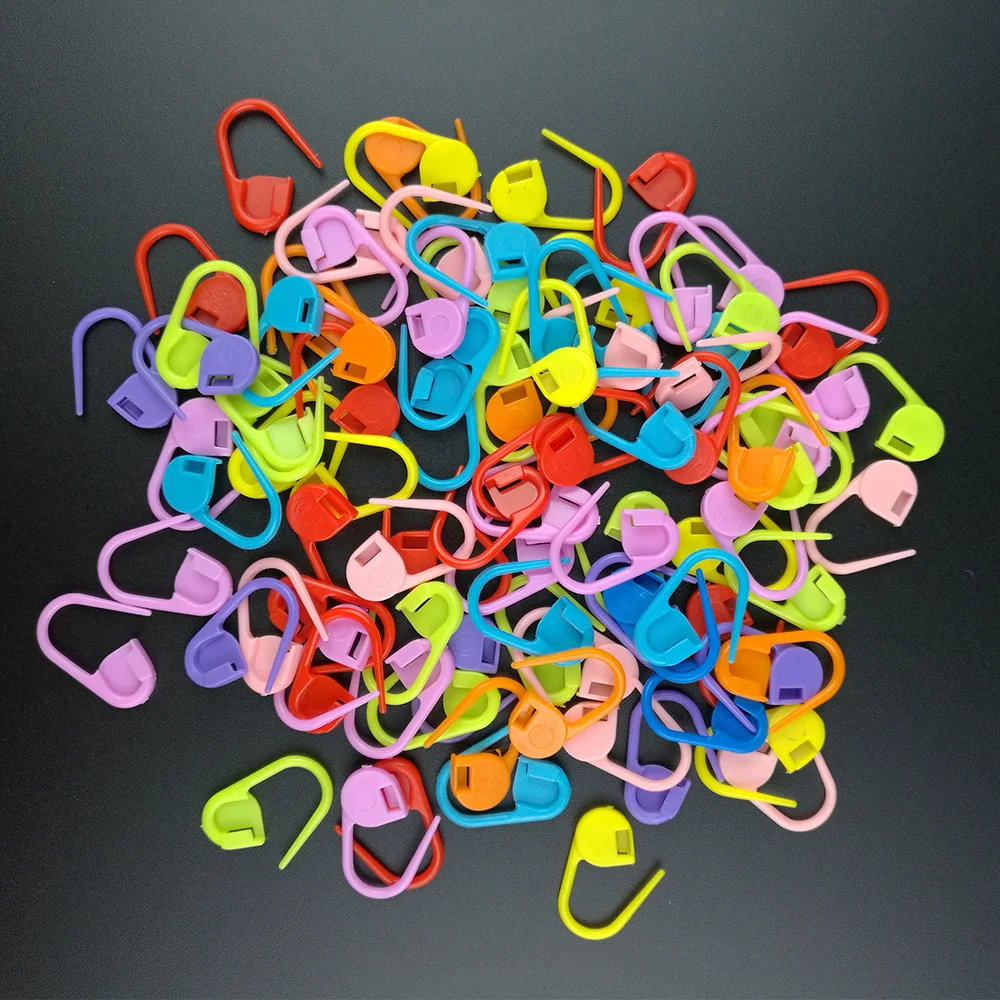 50 шт пластиковые маркеры для вязания на спицах крючком Блокировка стежка вязание