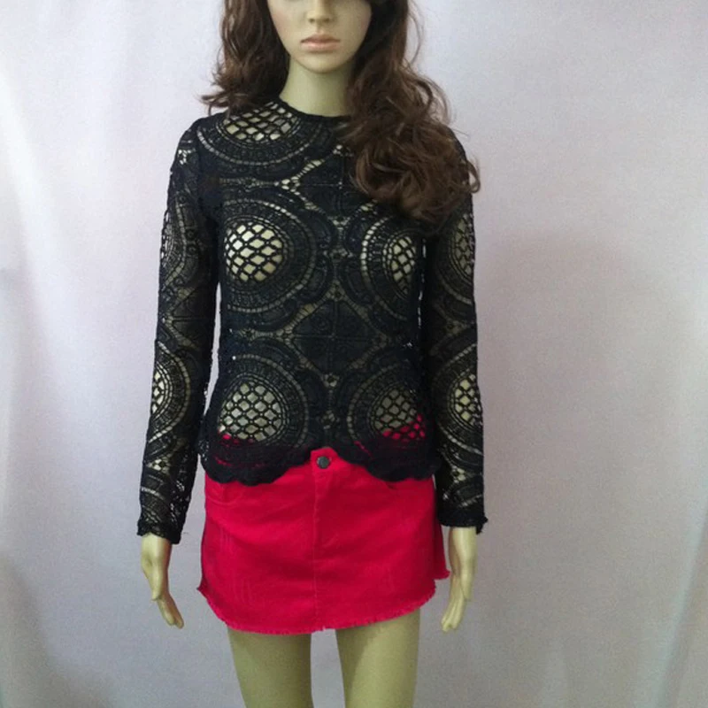 Новинка 2017 года модные пикантные святить Кружево Топы корректирующие Для женщин