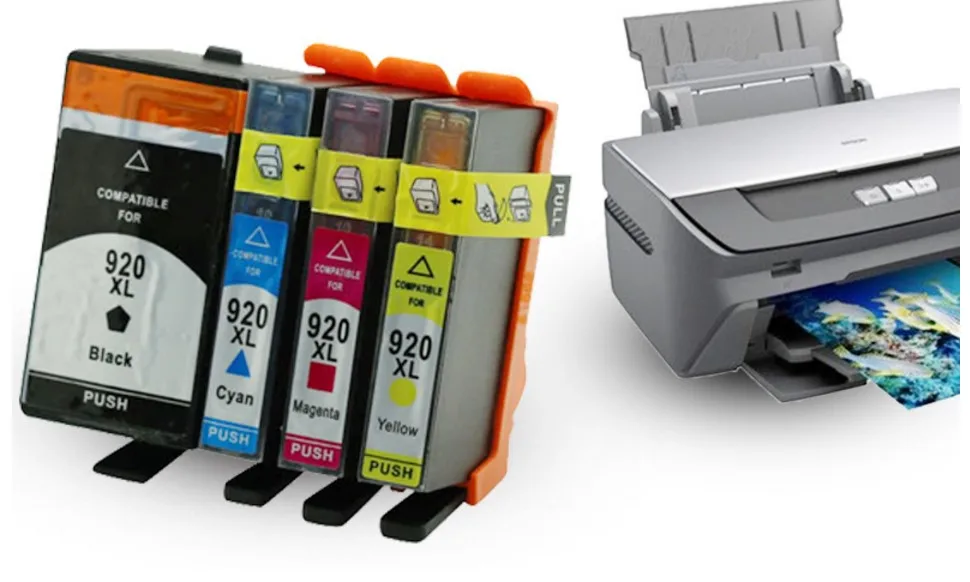 Картриджи для принтеров HP officejet 6500A 7000 7500a 6000 920XL 4 шт./компл.|ink cartridge for hp|cartridge printerhp