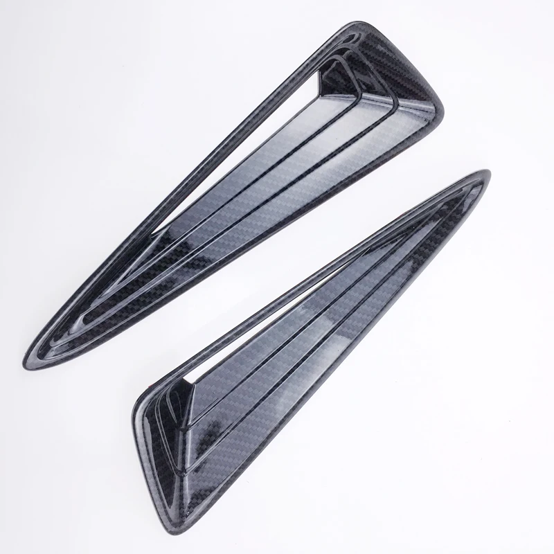 

For Toyota C-HR 2016 2017 2018 Exterior Front Grille Side Air Vent Cover Frame Trim Carbon Fiber Style Accessories Car Styling