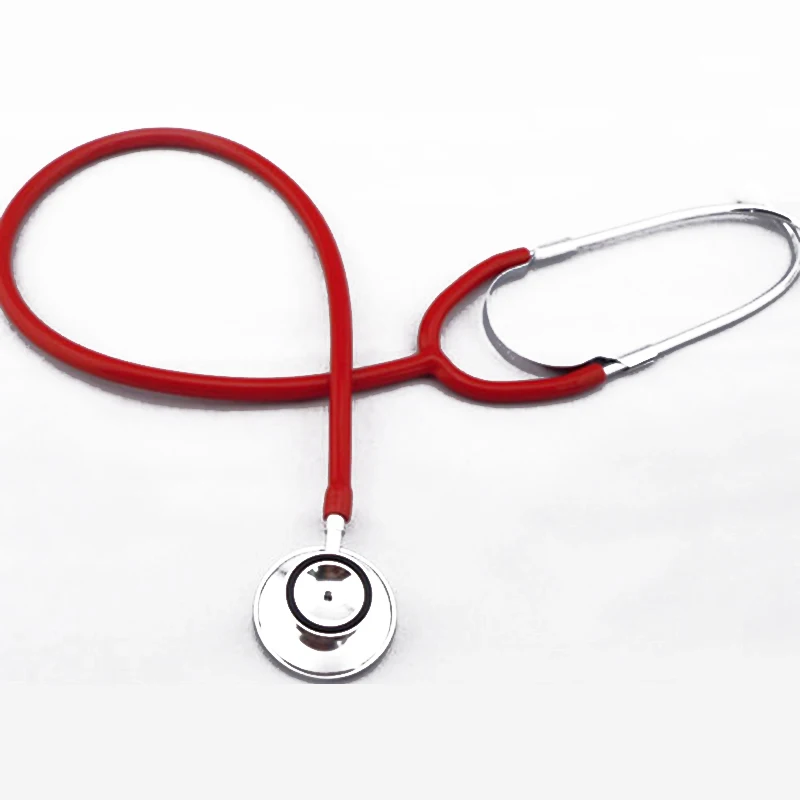 Стетоскоп помощь одноглавый стетоскоп портативный медицинский Auscultation устройство Оборудование Инструмент-Горячая Прямая поставка