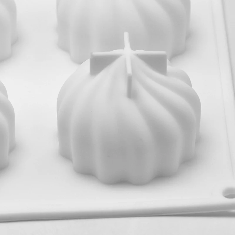 FILBAKE 6 ячеек пельменей в форме циклонного типа силиконовые формы для торта Форма
