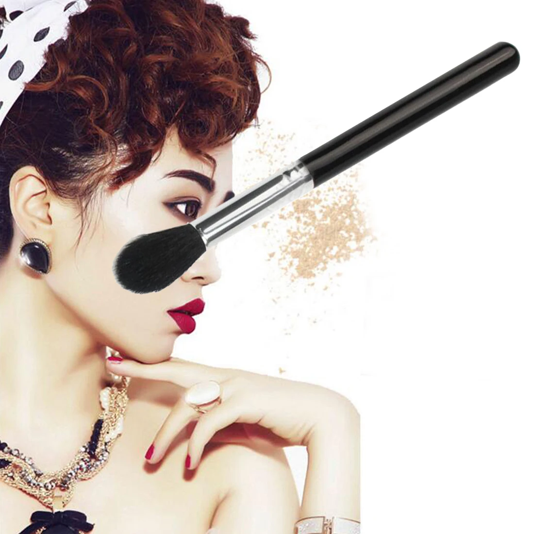 Лидер продаж 1 шт. красивые женские Румяна для лица пудра тональный крем тени век