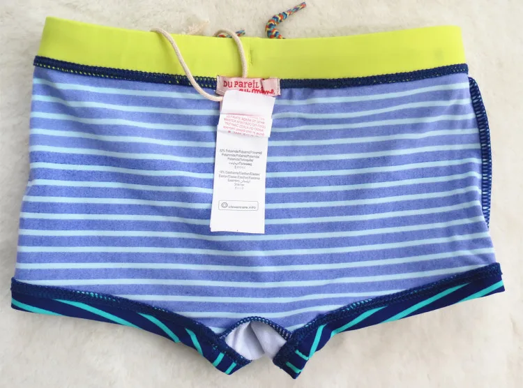 New 2019 Summer Children's Swimming Trunks for Boys Swimwear Striped Swim Shorts Beach 2-16 Years |