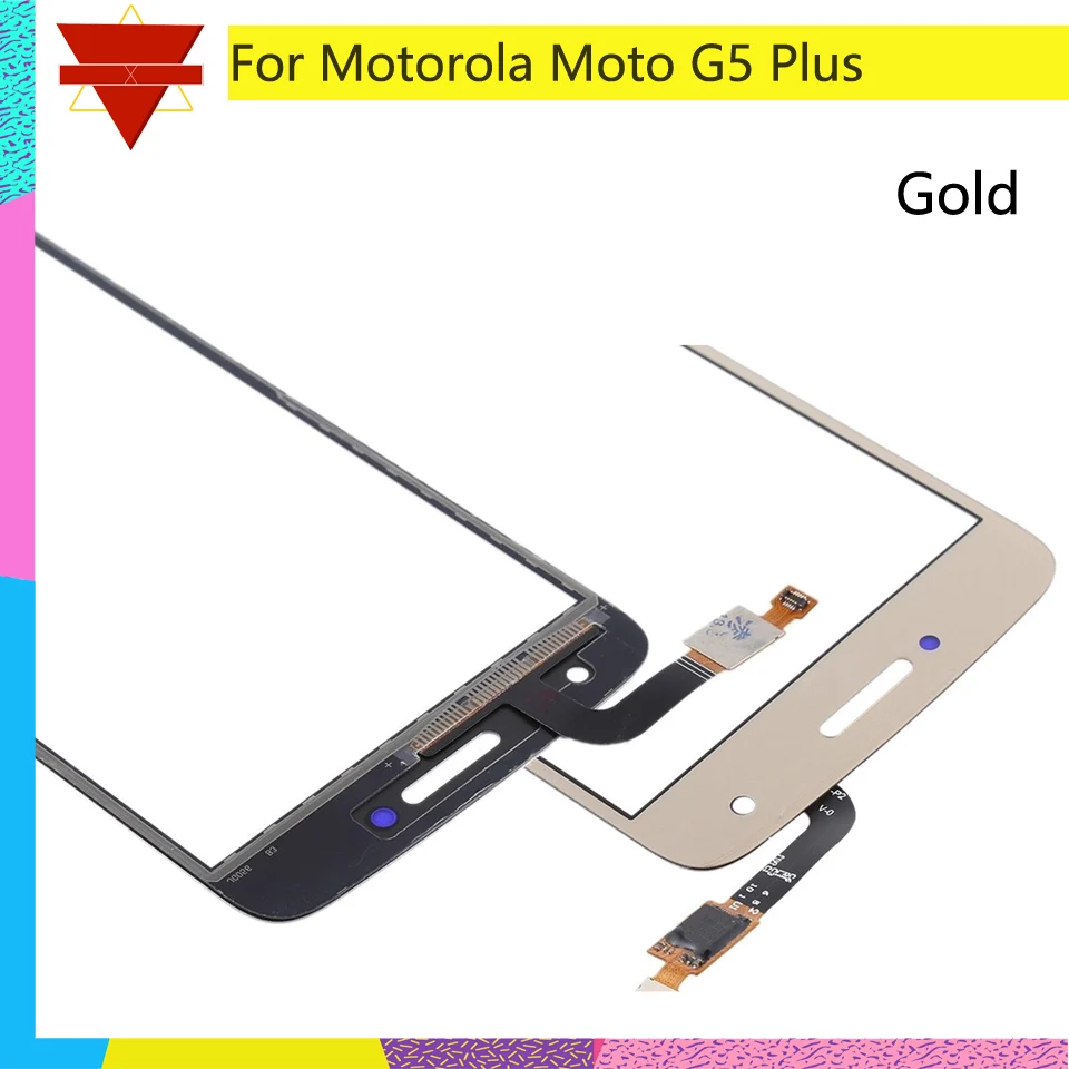 

10pcs\lot Origianl touchscteen For Motorola Moto G5 Plus XT1687 XT1684 XT1685 Touch Screen Digitizer Front Glass Panel Sensor