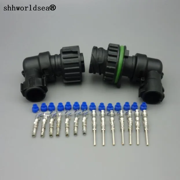 

Shhworldsea 7 Pin Tyco AMP 1.5 MM BU-STE KPL CIRCULAR DIN HOUSINGS Male Or Female Wiring Connector 968421-1 967650-1