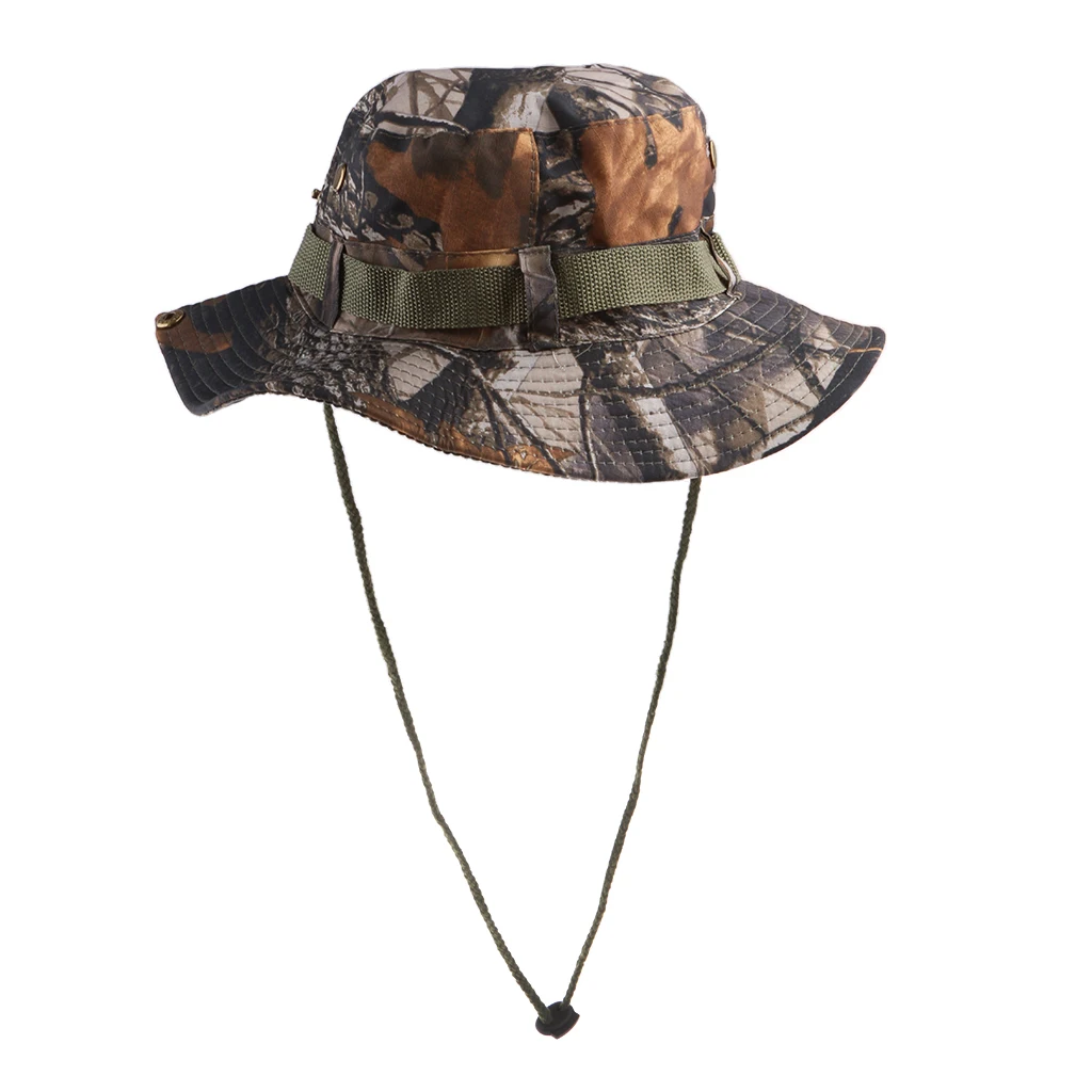Уличная Мужская и женская камуфляжная Панама шапка для охоты пешего туризма