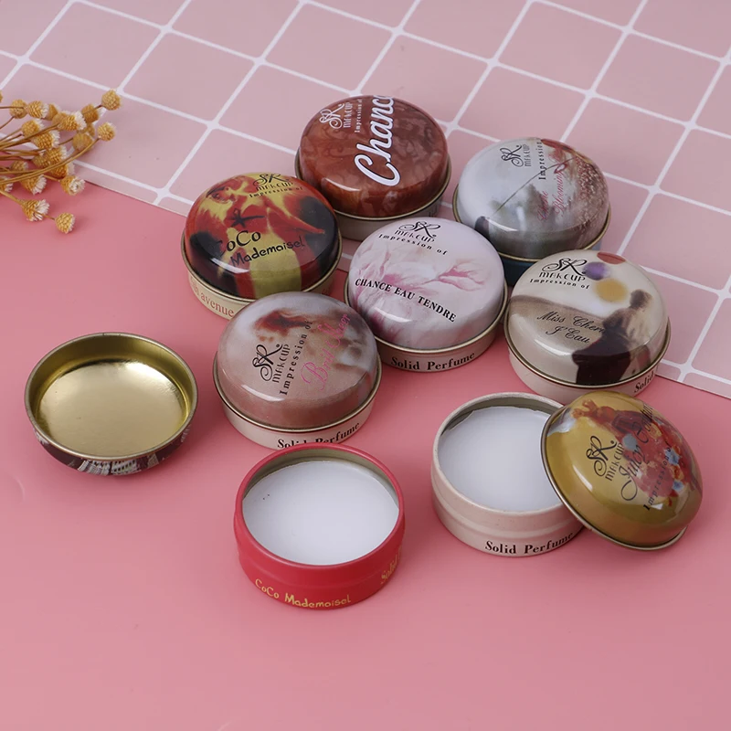 

Solid Parfum Perfume And Fragrances Women Men 8 Kinds Of Alcohol-free Femme Perfumes Feminino Masculino Deodorant Fragrance