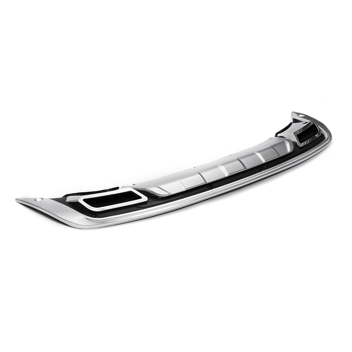 Крышка заднего бампера автомобиля защитная накладка серебряные бамперы защита