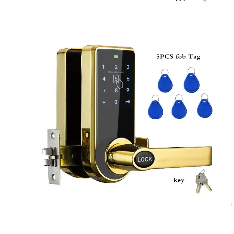 Keyless Digital Keypad Password Code Number Electronic Door Locks For Home Office Apartment |