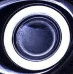 EOsuns инновационный COB Ангел глаз Светодиодный дневной ходовой светильник DRL+ halo противотуманный светильник+ объектив проектора для Suzuki liana 2005-09 - Цвет: white