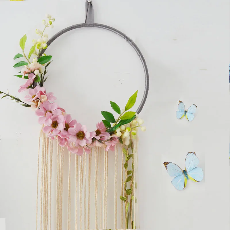 Простой цветок стерео украшение на стену подвеска креативное вход в прихожую