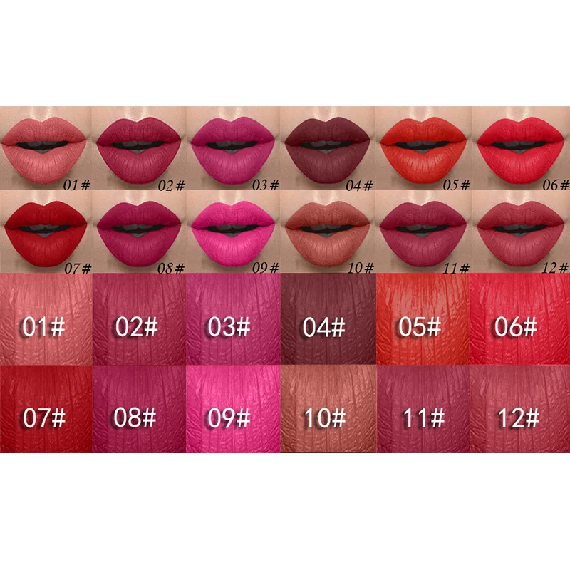 MISS ROSE жидкая помада для макияжа сексуальные цвета краска губ матовая губная